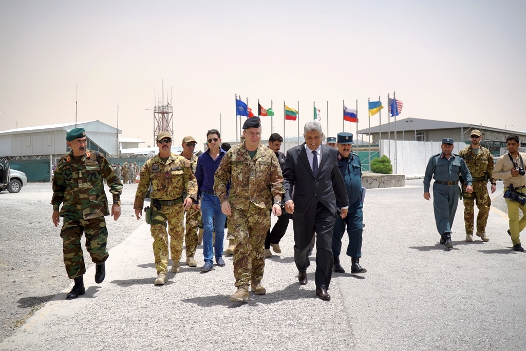 /Gen. Mirra con il Governatore di Herat